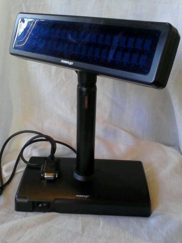 Black Posiflex POS Pole Display With Adj.Stand PD-2200-B Tested Works Excellent!