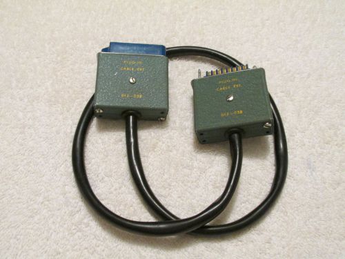 Tektronix  012-038  Cable Extender  &amp;  EP 53 Plug-in Extension   ( Both 16 pin )