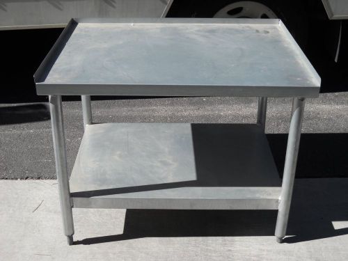 Stainless Steel Work Table 36&#034;x28&#034;