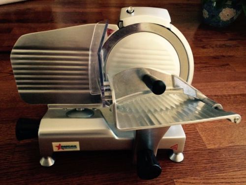 Omcan hbs 220 8&#034; commercial slicer **excellent condition for sale