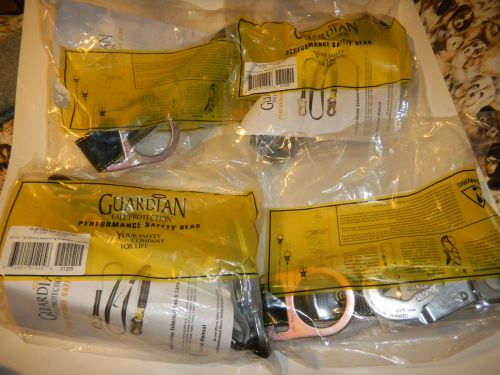 4 Guardian Fall Protection 01205 18&#034;Shock Absorbing Extension Lanyards Snaphook