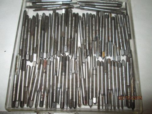 Machinist lathe mill lot of micro threading taps for tapping sherline pocher for sale