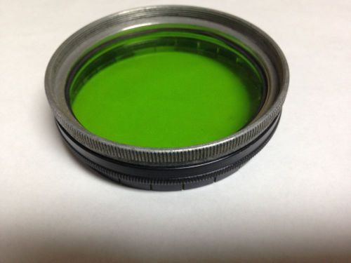 Green filter for condensing lens. for sale