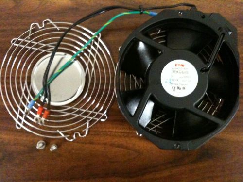 Etri 148VK0282030, AC Fan, Ball Bearing with Finger Guards on Both Sides