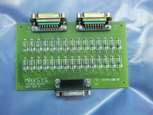 Maxsys Technologies 151MAX01-00 Board   NEW