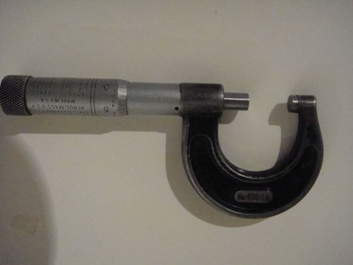 Starrett Micrometer 0-1 # 436