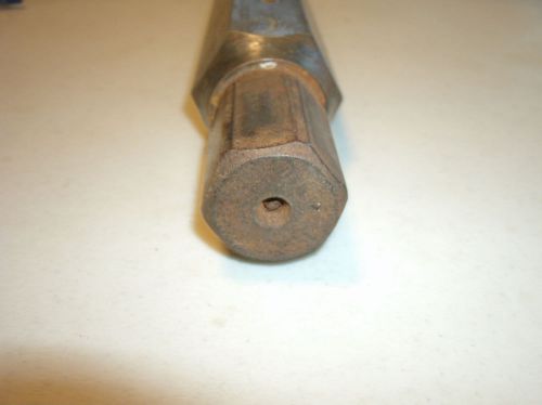 Large Hex Shaft - 1 3/4&#034; HEX X 28 1/4&#034; OVER ALL LENGTH