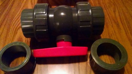 2&#034; union ball valve,hayward.gray qta series compact ball valve with epdm o rings for sale
