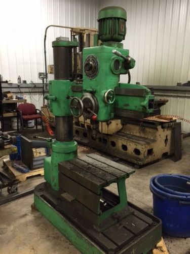 Radial arm drill press