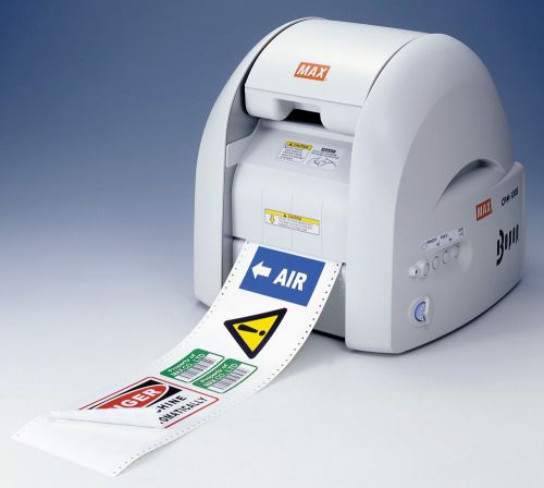 Nmc cpm100e, cpm100 multi-color/die-cutting sign and label printer for sale