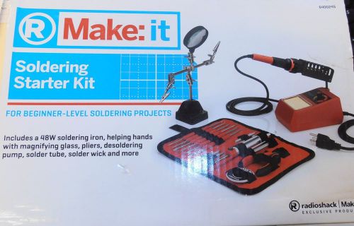 Make: it-  soldering starter kit 6400245 new in box for sale