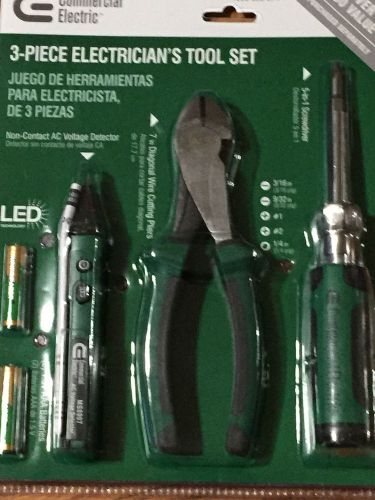 Commercial Electric 3 pieces tools set