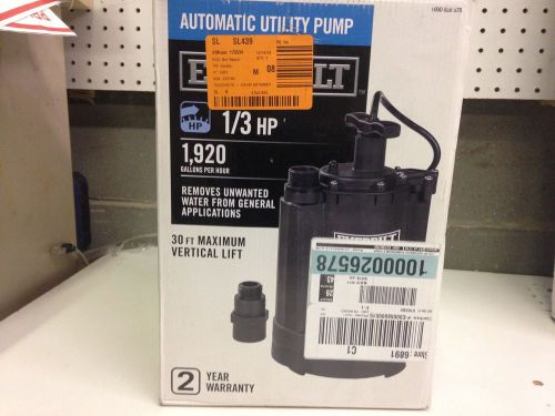 1/3 HP Automatic Submersible Pump