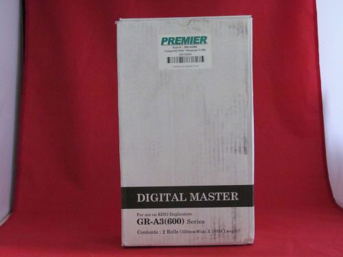 Riso S-2284  GR-AS  Risograph Duplicator Master Rolls 600 Series  GR3770
