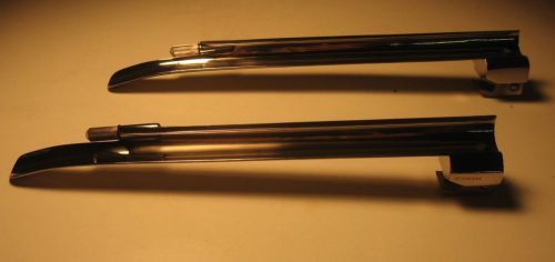 Laryngoscope blade set: miller #3 and 4 for sale