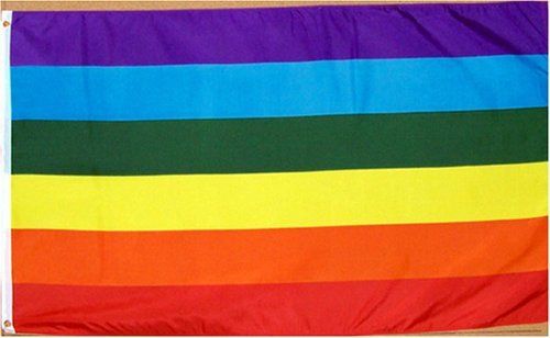 New 2x3 Gay and Lesbian Pride Flag Rainbow Flags