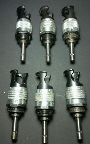 Lot of 6 zephyr hi speed microstop countersink quick chuck  aircraft tool #2 for sale