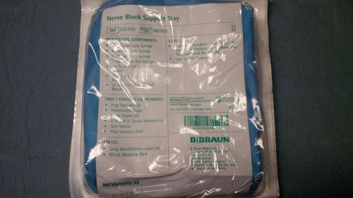 B Braun 332100 Nerve Block Support Tray Exp 2017