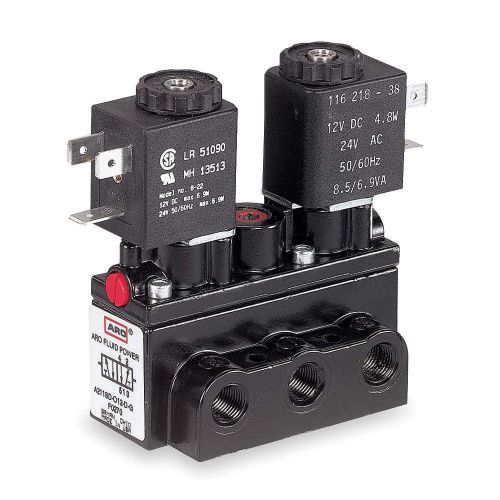 Solenoid air control valve, 1/4 in, 12vdc a312sd-012-d for sale
