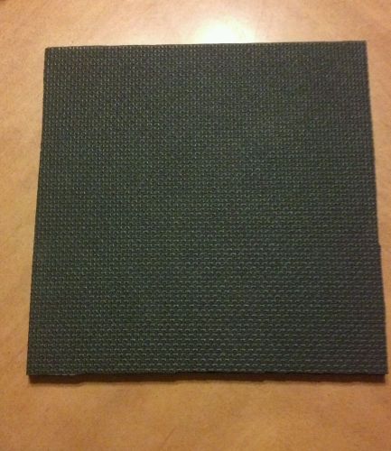 Closed Cell Foam Rubber; Very nice! 12 pieces; 12&#034; X 12&#034; and 9/16&#034; thick