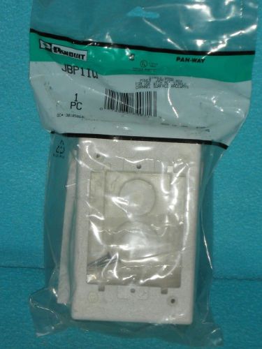 6 assorted panduit pan-way junction boxes--jbp1iw , jb1iw-a, jb1diw-a for sale