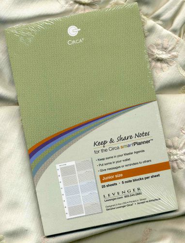 By Levenger-Circa smartPlanner Keep and Share (1) - JUNIOR-NEW,- sealed