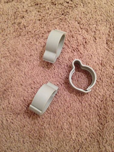 3 HOSE CLIPS BISSELL BIG GREEN CLEAN MACHINE 1671 1631 1632 CARPET CLEANER PART