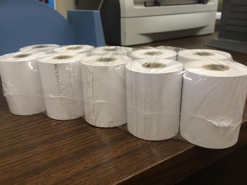 Thermal Credit Card Machine Tape 2 1/4&#034; x 85&#039; .Partial Case 24 Rolls