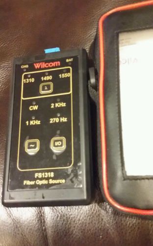 Wilcom fs1318 tri 1310/1490/1550nm fiber optic laser source for sale