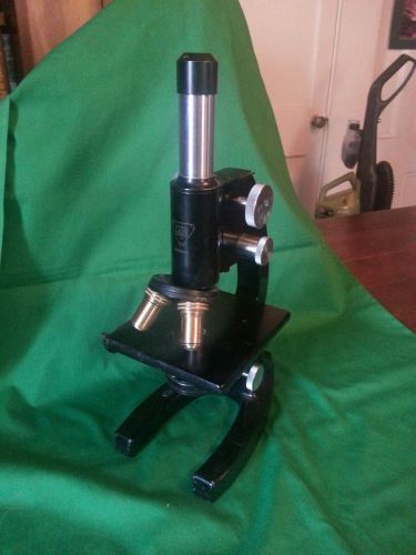 Bausch &amp; Lomb M8648 three lens with oil immersion lenses Microscope