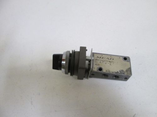 MEAD CONTROL AIR VALVE SWITCH LTV-TP *USED