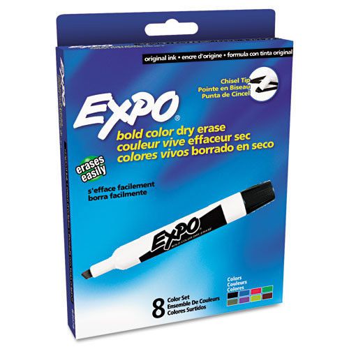 Sanford ink corporation expo dry erase markers, 8/set for sale