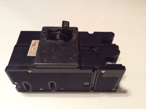 Zinsco 150 amp double pole type qfp breaker, issue no. fw-18 for sale