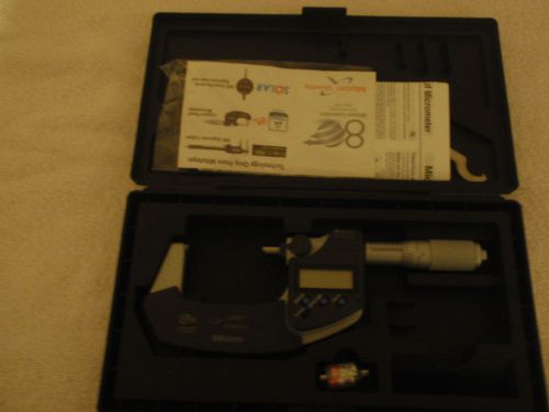 Mitutoyo 293 Coolant Proof Micrometers - 293-345 Digital micrometer 1-2 inch