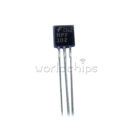 10pcs rf jfet transistor fairchild/on to-92 mpf102 mpf102g for sale