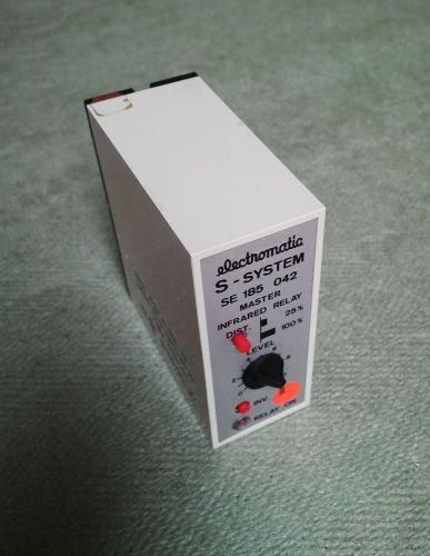 Electromatic S-System SE 185 042 INFRARED RELAY --- 0% VAT INVOICE ---