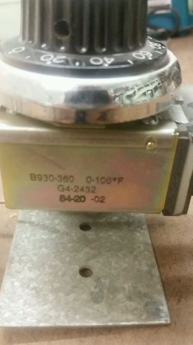 GS Thermostat 0 to 100 degree F B930-360 G4-2432 w/84&#034; Capillary