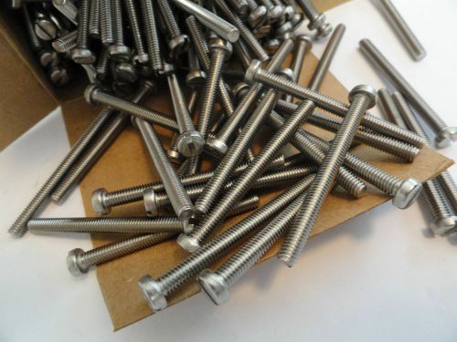 M4 X 45MM Stainless Steel Slotted Cheese Head Screws