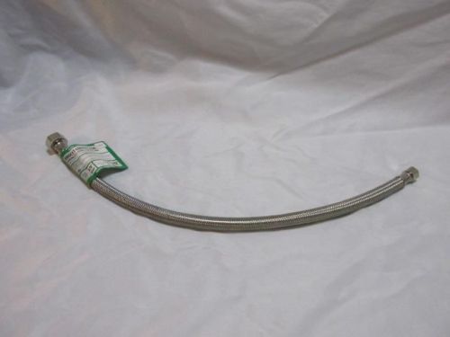 New NIB 3/8 in. OD x 1/2 in. IPS x 20 in. Braided Stainless Faucet Supply Line