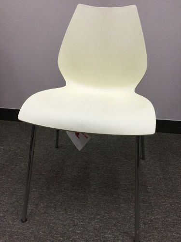 Kartell maui  chair open box model pale yellow for sale