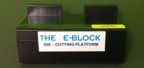 NEW THE E-BLOCK DIE CUTTING PLATFORM for Dental Model and Die Cutting Procedures