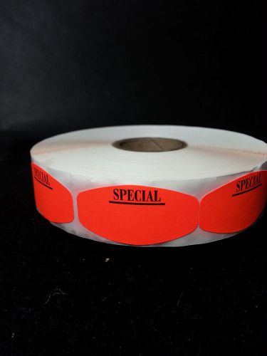 1.5&#034; x .75&#034; SPECIAL write on LABELS 1000 ea/ ROLL 1M/RL free shipping STICKERS