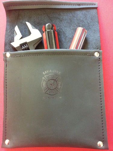 Sav-A-Jake Firefighter Leather Pocket Tool Pouch