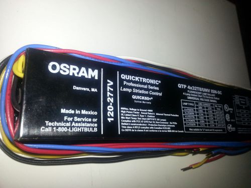 OSRAM 49947-D QTP 4x32T8/UNV ISN-SC  QUICKTRONIC 120-277V