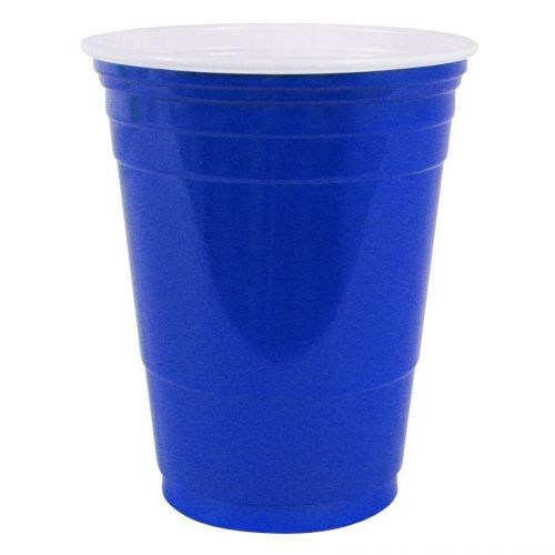 Solo Cups Plastic 16 oz. Party Cold Cups Set of 50