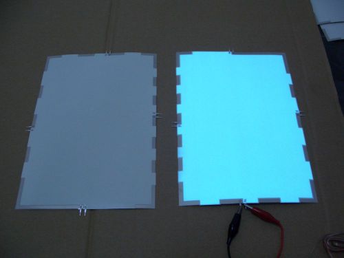 A5(210mm*148mm) diy  cuttable el panel sheet/pad/display/backlight for sale