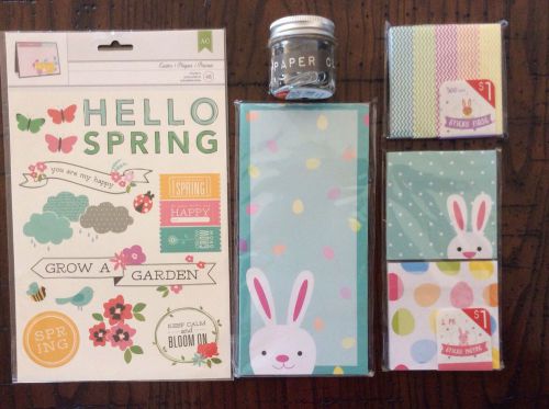 Target dollar spot stationary planner set~ easter/spring theme bunnies for sale
