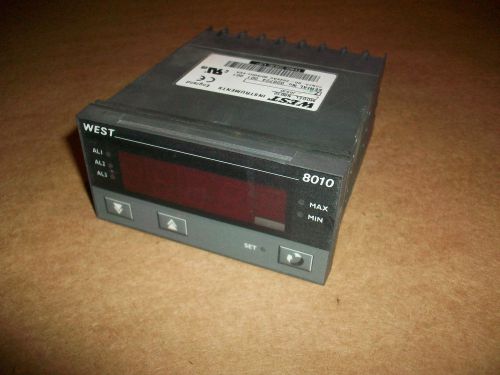 West Instruments Process Meter N8010Z44J0S33   USED   90-264VAC Source
