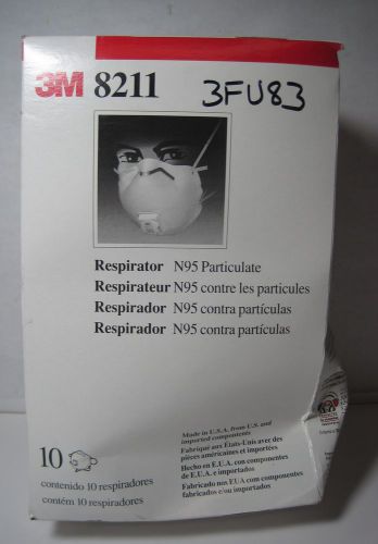 3m n95 disposable respirator 3fu83 8211 10-pack nnb for sale