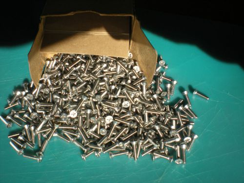 4x40x1/2 countersunk head phillips stainless steel
